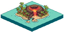 Volcanic island